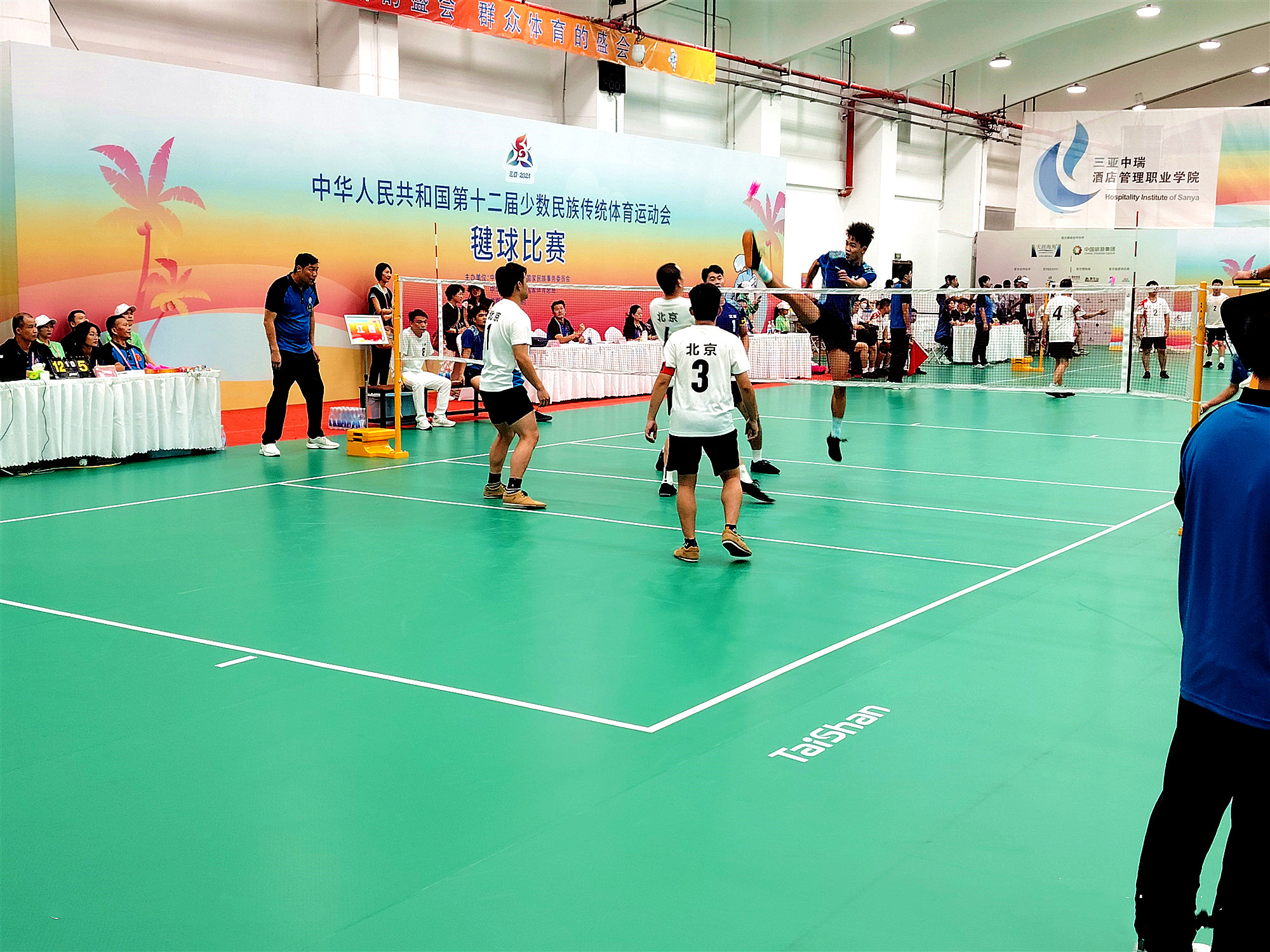 奥运品质｜3003新葡官方网站体育各类场地器材亮相第十二届全国少数民族传统体育运动会